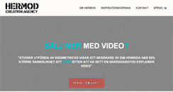 Desktop Screenshot of hermodcreationagency.com